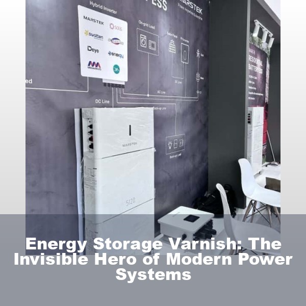 Energy Storage Varnish: The Invisible Hero of Modern Power Systems
