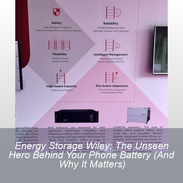 Energy Storage Wiley: The Unseen Hero Behind Your Phone Battery (And Why It Matters)
