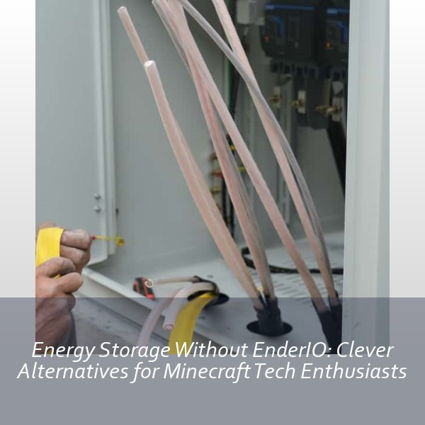 Energy Storage Without EnderIO: Clever Alternatives for Minecraft Tech Enthusiasts