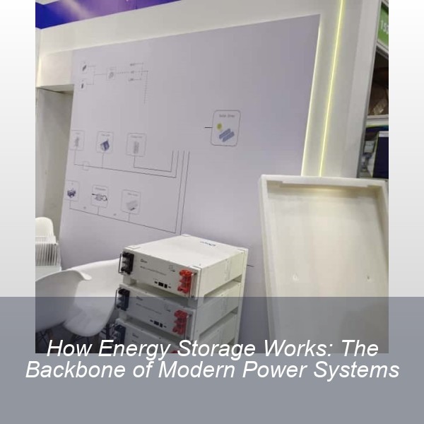 How Energy Storage Works: The Backbone of Modern Power Systems