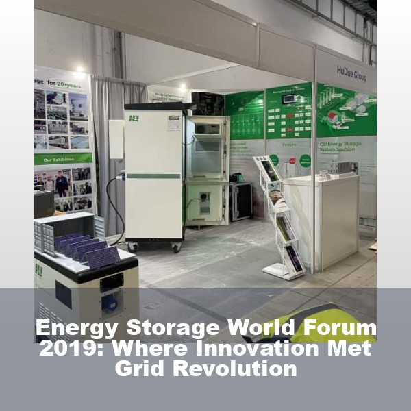 Energy Storage World Forum 2019: Where Innovation Met Grid Revolution