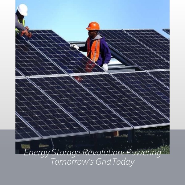 Energy Storage Revolution: Powering Tomorrow's Grid Today