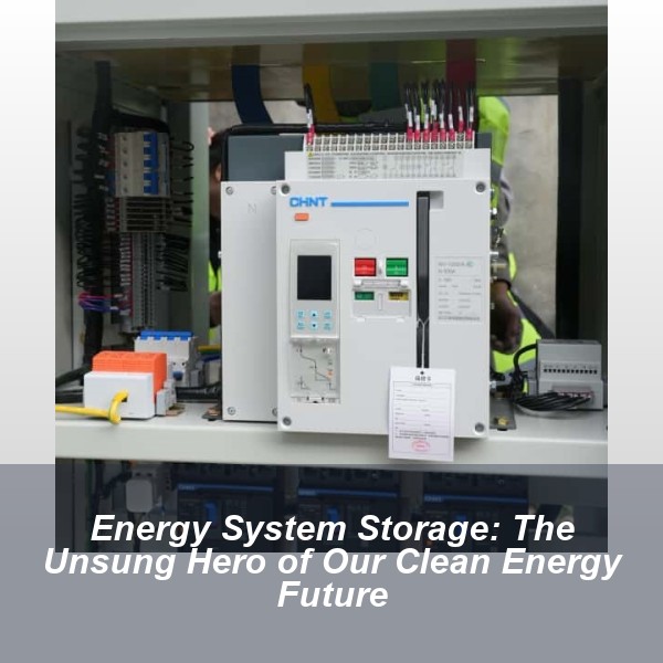 Energy System Storage: The Unsung Hero of Our Clean Energy Future