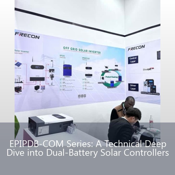 EPIPDB-COM Series: A Technical Deep Dive into Dual-Battery Solar Controllers