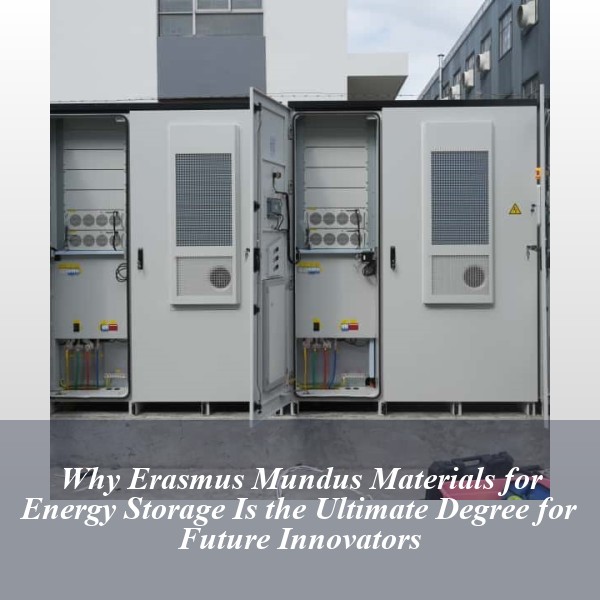 Why Erasmus Mundus Materials for Energy Storage Is the Ultimate Degree for Future Innovators