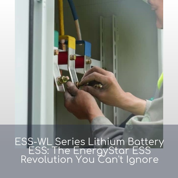ESS-WL Series Lithium Battery ESS: The EnergyStar ESS Revolution You Can't Ignore