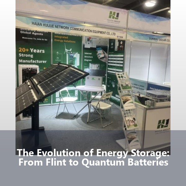 The Evolution of Energy Storage: From Flint to Quantum Batteries