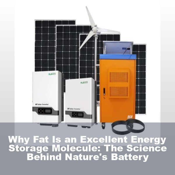 Why Fat Is an Excellent Energy Storage Molecule: The Science Behind Nature's Battery