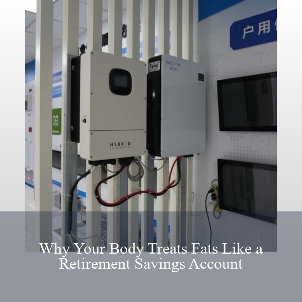 Why Your Body Treats Fats Like a Retirement Savings Account