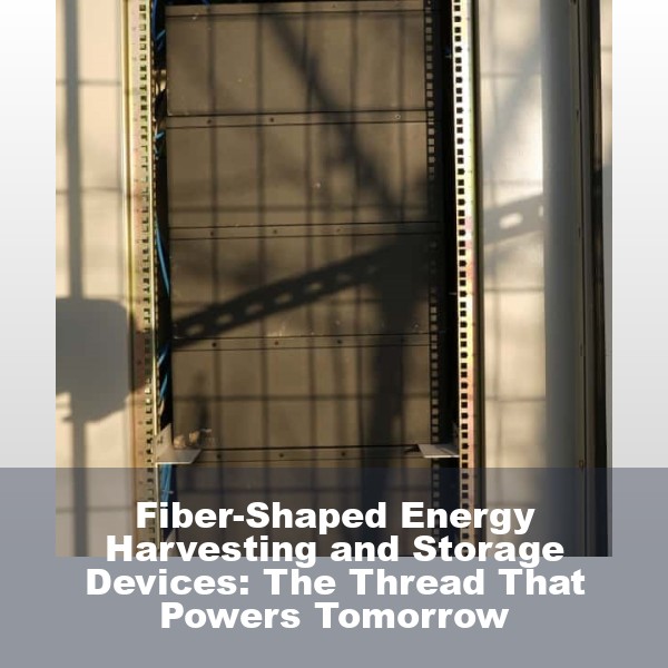 Fiber-Shaped Energy Harvesting and Storage Devices: The Thread That Powers Tomorrow