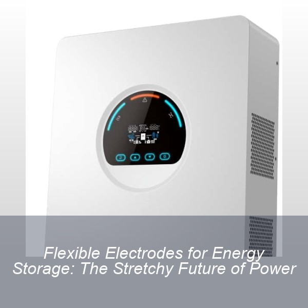 Flexible Electrodes for Energy Storage: The Stretchy Future of Power