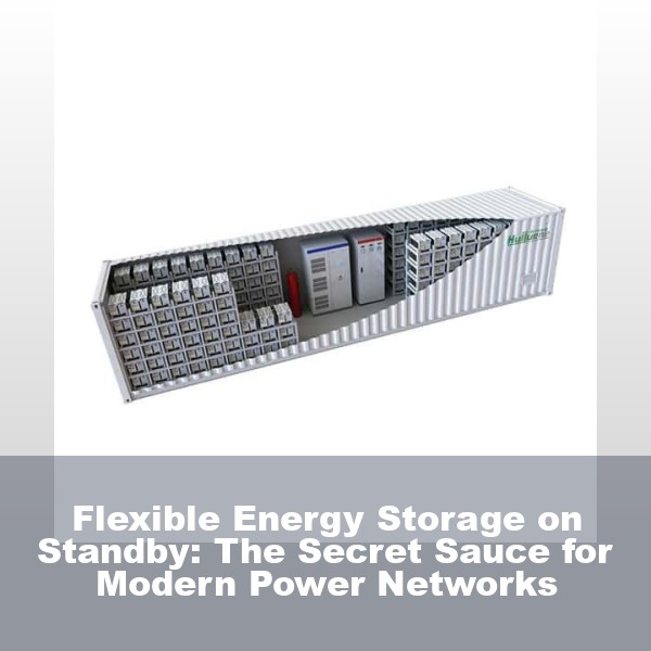 Flexible Energy Storage on Standby: The Secret Sauce for Modern Power Networks