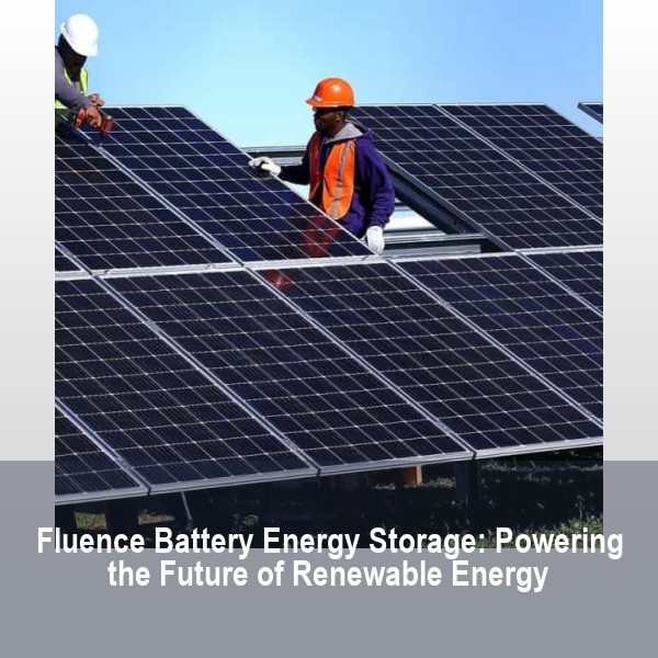 Fluence Battery Energy Storage: Powering the Future of Renewable Energy