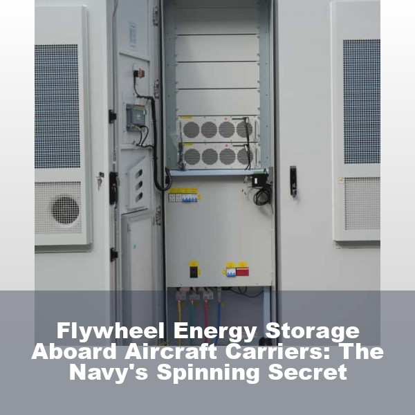 Flywheel Energy Storage Aboard Aircraft Carriers: The Navy's Spinning Secret