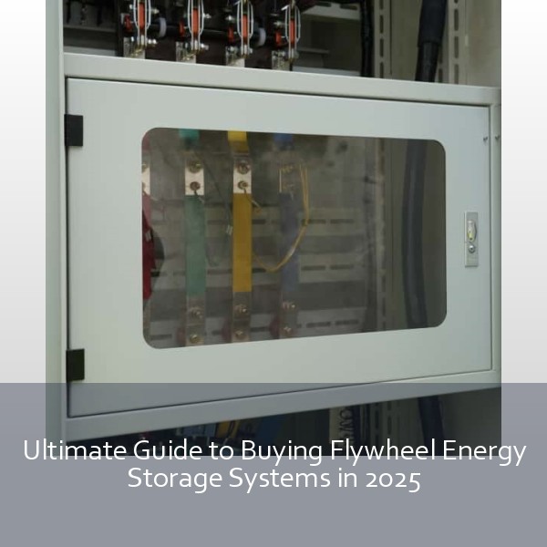 Ultimate Guide to Buying Flywheel Energy Storage Systems in 2025