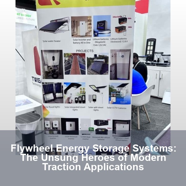 Flywheel Energy Storage Systems: The Unsung Heroes of Modern Traction Applications