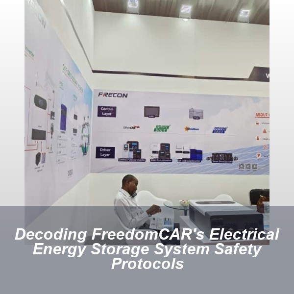 Decoding FreedomCAR's Electrical Energy Storage System Safety Protocols