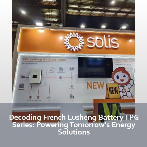 Decoding French Lusheng Battery TPG Series: Powering Tomorrow's Energy Solutions
