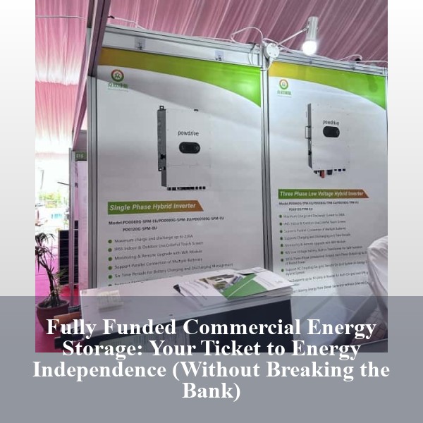 Fully Funded Commercial Energy Storage: Your Ticket to Energy Independence (Without Breaking the Bank)
