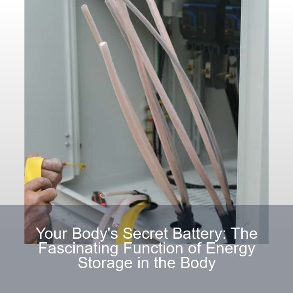 Your Body's Secret Battery: The Fascinating Function of Energy Storage in the Body