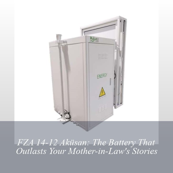 FZA 14-12 Aküsan: The Battery That Outlasts Your Mother-in-Law's Stories