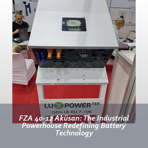 FZA 40-12 Aküsan: The Industrial Powerhouse Redefining Battery Technology
