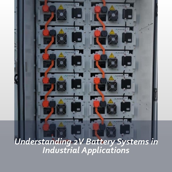 Understanding 2V Battery Systems in Industrial Applications