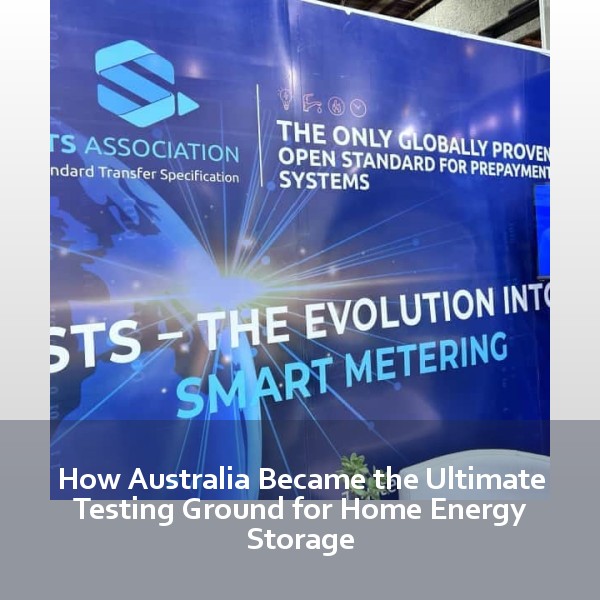 How Australia Became the Ultimate Testing Ground for Home Energy Storage