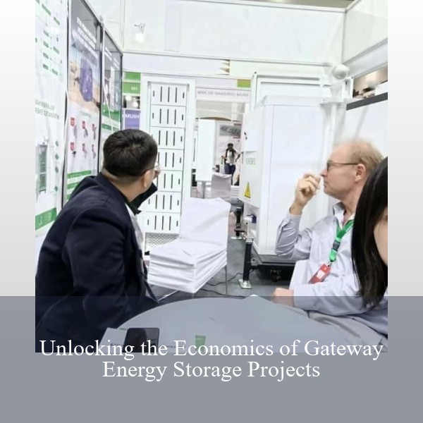 Unlocking the Economics of Gateway Energy Storage Projects