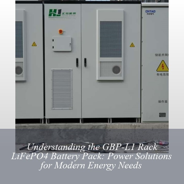 Understanding the GBP-L1 Rack LiFePO4 Battery Pack: Power Solutions for Modern Energy Needs