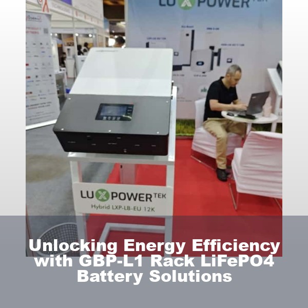 Unlocking Energy Efficiency with GBP-L1 Rack LiFePO4 Battery Solutions
