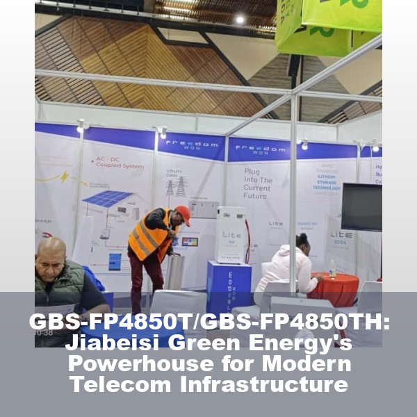 GBS-FP4850T/GBS-FP4850TH: Jiabeisi Green Energy's Powerhouse for Modern Telecom Infrastructure