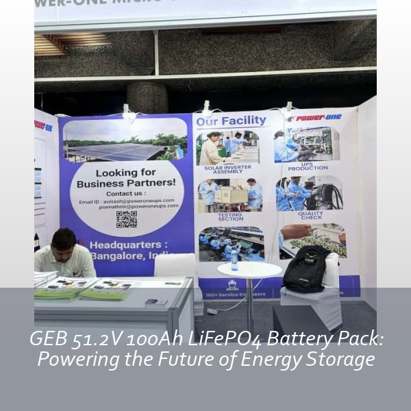 GEB 51.2V 100Ah LiFePO4 Battery Pack: Powering the Future of Energy Storage