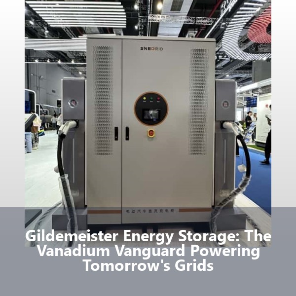 Gildemeister Energy Storage: The Vanadium Vanguard Powering Tomorrow's Grids