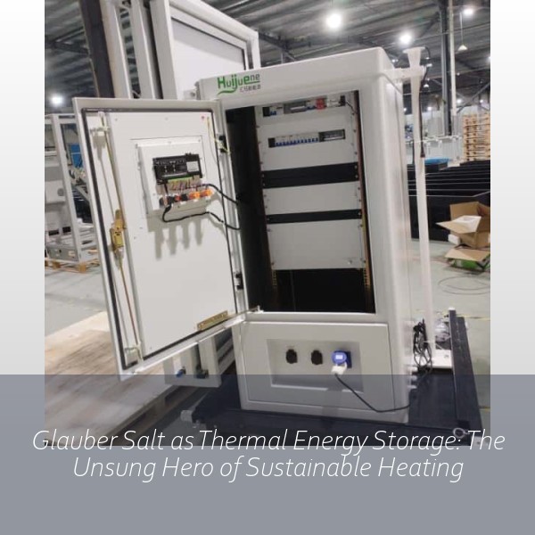 Glauber Salt as Thermal Energy Storage: The Unsung Hero of Sustainable Heating