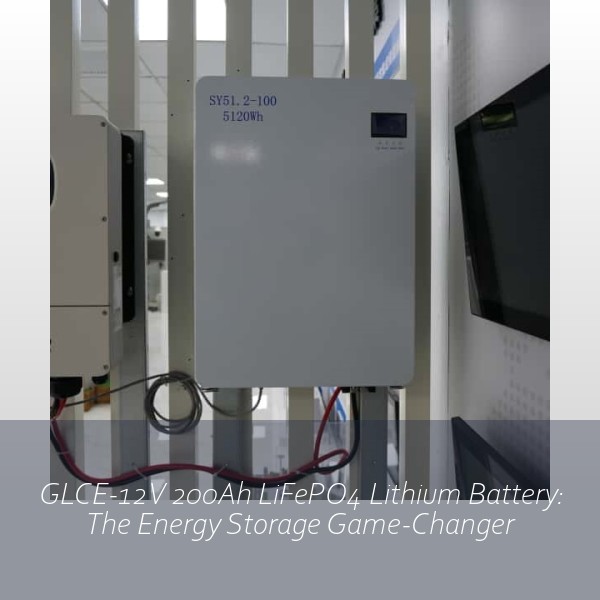 GLCE-12V 200Ah LiFePO4 Lithium Battery: The Energy Storage Game-Changer
