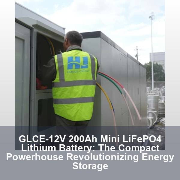 GLCE-12V 200Ah Mini LiFePO4 Lithium Battery: The Compact Powerhouse Revolutionizing Energy Storage