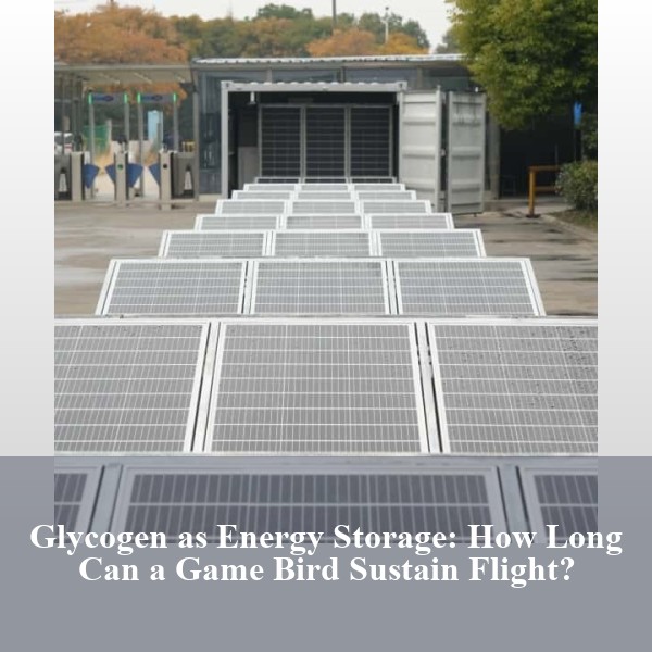 Glycogen as Energy Storage: How Long Can a Game Bird Sustain Flight?