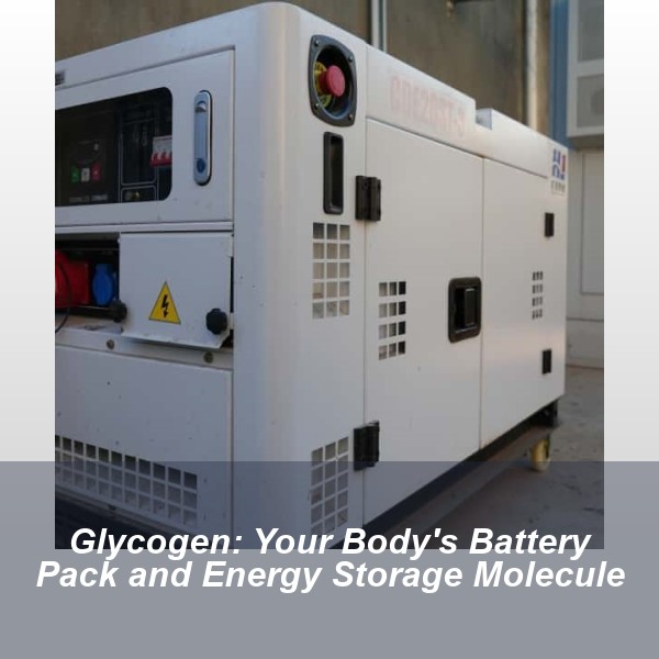 Glycogen: Your Body's Battery Pack and Energy Storage Molecule
