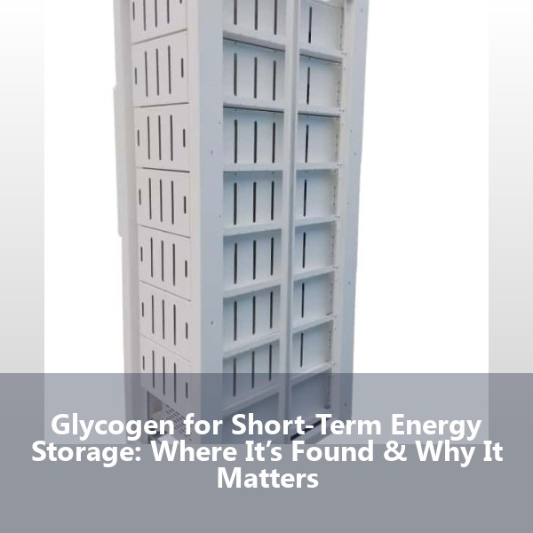 Glycogen for Short-Term Energy Storage: Where It’s Found & Why It Matters