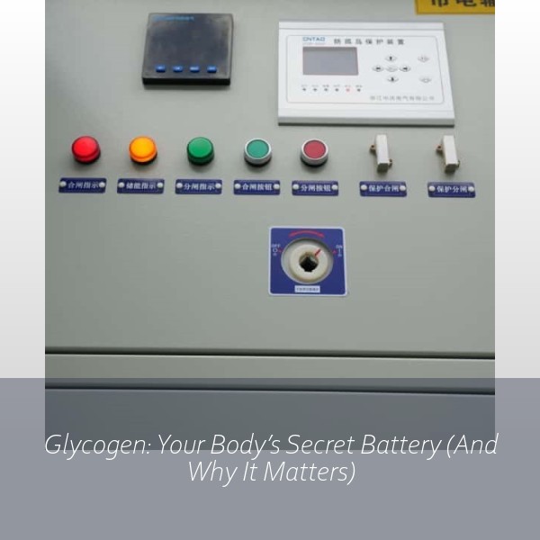 Glycogen: Your Body’s Secret Battery (And Why It Matters)