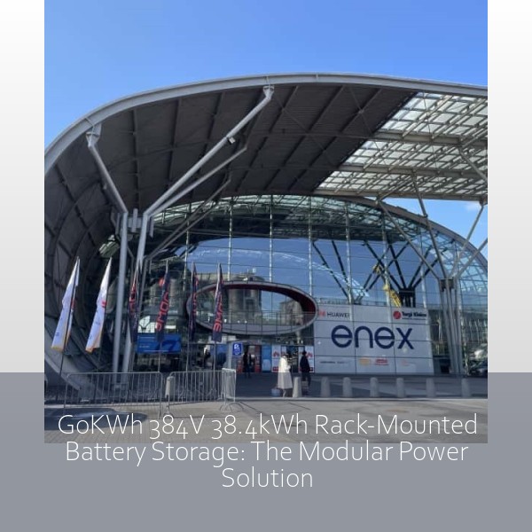 GoKWh 384V 38.4kWh Rack-Mounted Battery Storage: The Modular Power Solution