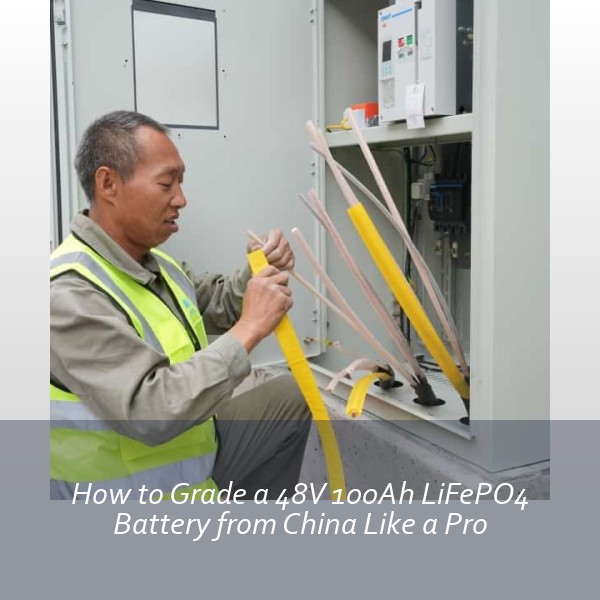 How to Grade a 48V 100Ah LiFePO4 Battery from China Like a Pro
