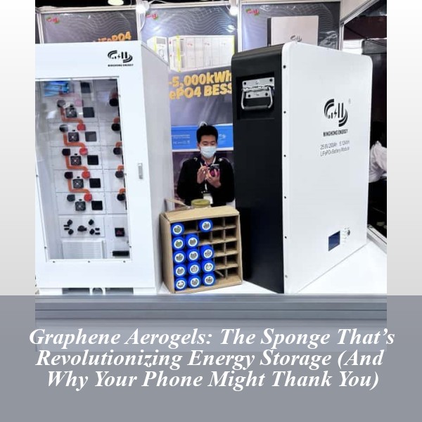 Graphene Aerogels: The Sponge That’s Revolutionizing Energy Storage (And Why Your Phone Might Thank You)