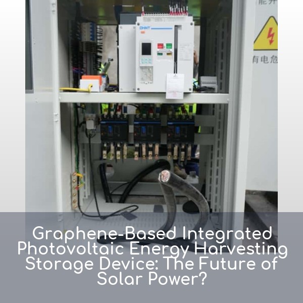 Graphene-Based Integrated Photovoltaic Energy Harvesting Storage Device: The Future of Solar Power?