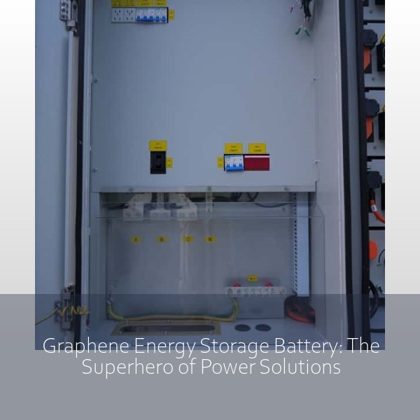 Graphene Energy Storage Battery: The Superhero of Power Solutions
