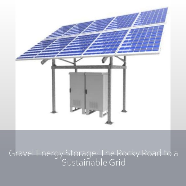 Gravel Energy Storage: The Rocky Road to a Sustainable Grid