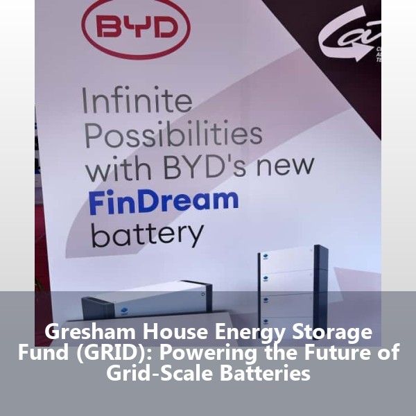 Gresham House Energy Storage Fund (GRID): Powering the Future of Grid-Scale Batteries