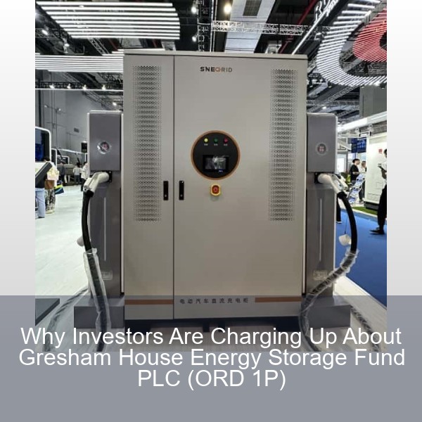 Why Investors Are Charging Up About Gresham House Energy Storage Fund PLC (ORD 1P)
