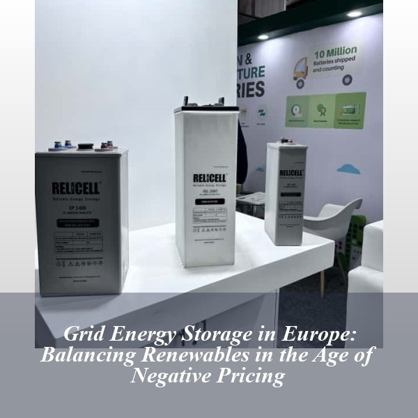 Grid Energy Storage in Europe: Balancing Renewables in the Age of Negative Pricing